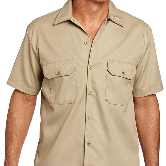 Dickies Other - Dickies Tan Work Shirt